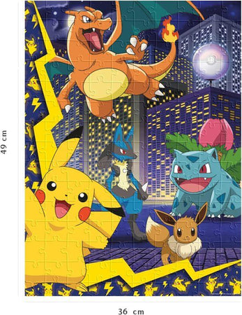 Nathan-POKEMON-puzzle da 150 pezzi - Pokémon Town-4005556861897-dai 7 anni in su