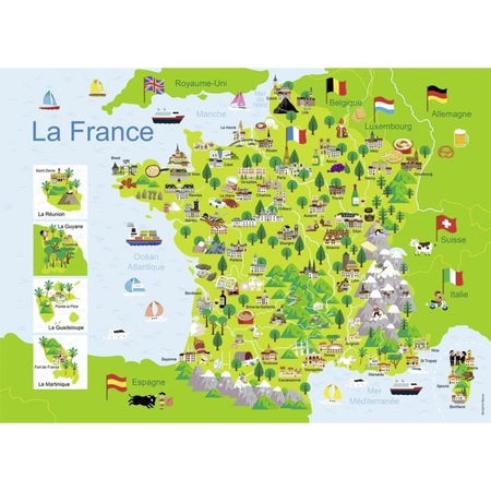 France Mappa 100p