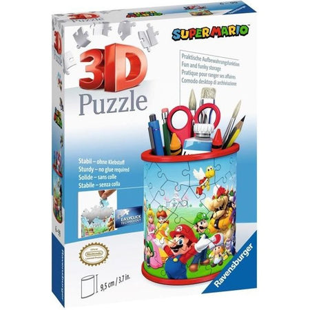 Portapenne puzzle 3D - Super Mario