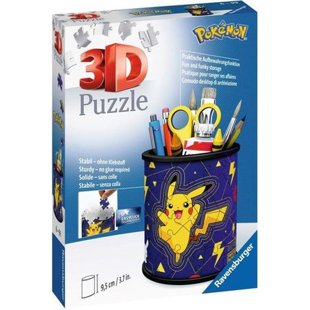 Puzzle 3D 54 pezzi portamatite - Pokémon