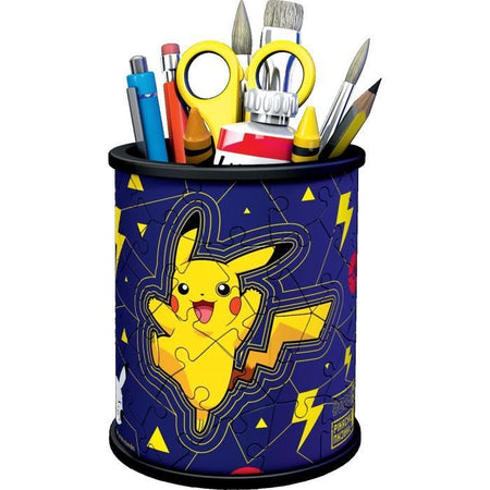 Puzzle 3D 54 pezzi portamatite - Pokémon