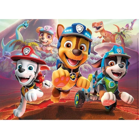 Puzzle 60 p - Paw Patrol in soccorso dei dinosauri