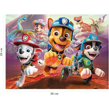 Puzzle 60 p - Paw Patrol in soccorso dei dinosauri