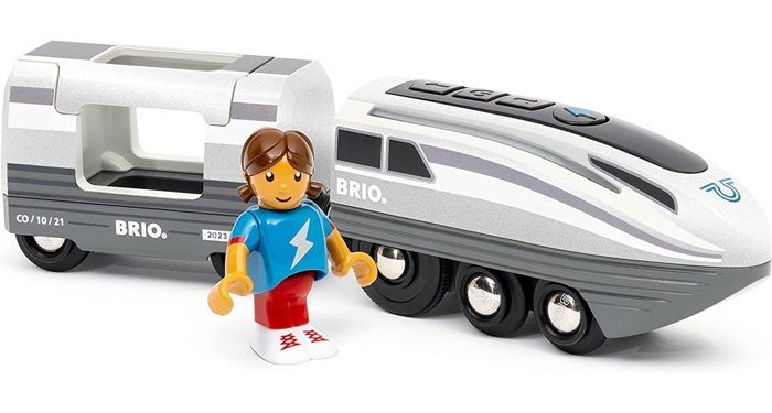 Locomotiva del treno elettrico con batterie super veloci -7312350360035 - Brio World