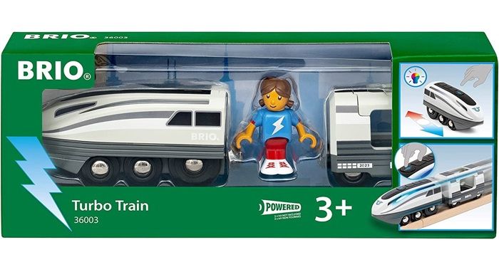 Locomotiva del treno elettrico con batterie super veloci -7312350360035 - Brio World