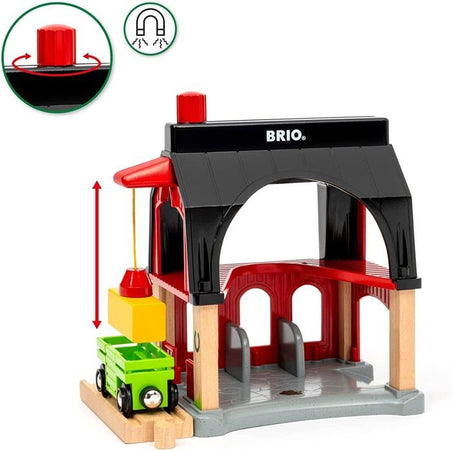 Animal Barn - Accessorio per circuito di treno in legno -7312350360127 - Brio World