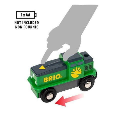 Brio Trenino agricolo a batteria - circuito in legno