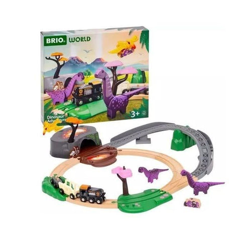 Circuito Avventura Dinosauri BRIO-7312350360943-Dai 3 anni