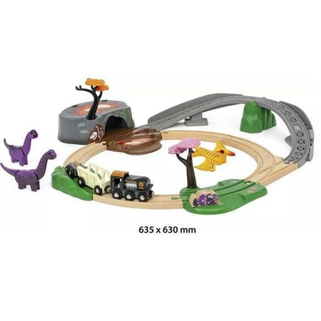 Circuito Avventura Dinosauri BRIO-7312350360943-Dai 3 anni