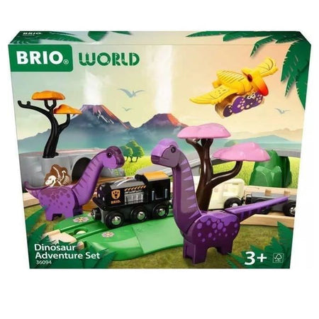 Circuito Avventura Dinosauri BRIO-7312350360943-Dai 3 anni