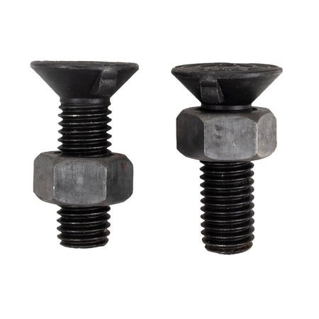 Bullone M12x35 con nasello testa grande confezione da 25 pezzi