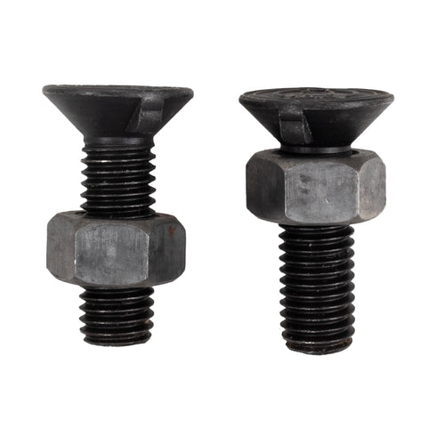 Bullone M12x35 con nasello testa grande confezione da 25 pezzi