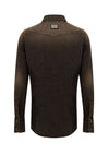 Dolce & Gabbana Camicia in Denim Marrone Delave da uomo