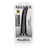 REALROCK DILDO REALISTICO NERO ANALE SLIM 8” CON VENTOSA