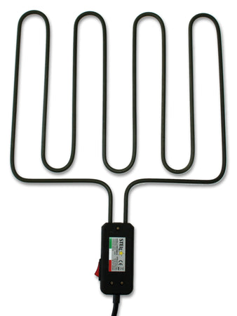 Bistecchiera griglia elettrica in acciaio inox 2700 Watt Made in Italy La Stella - G10