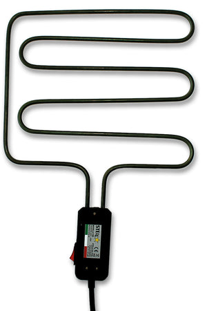 Bistecchiera Griglia Elettrica Satinata in Acciaio Inox 2000 Watt Made in Italy La Stella - ST 2000