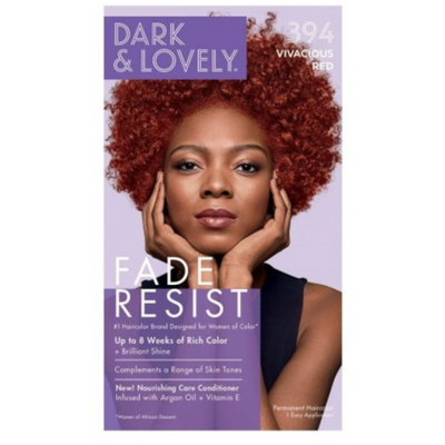 DARK & LOVELY FADE RESIST 394 VIVACIOUS RED SOFT SHEEN -CARSON COLOR PER CAPELLI