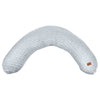BEABA Big Flopsy  Cuscino per allattamento e maternità, fiore di cotone, grigio melange