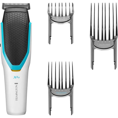 Tagliacapelli - REMINGTON - HC4000 X4 Power Xseries - Durata della batteria 60 min - Design bianco/blu