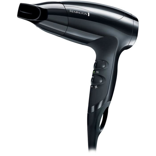 Asciugacapelli compatto - REMINGTON - D5000 - 2000 W - 2 velocità - Nero