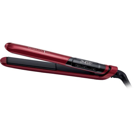 Piastra per capelli Remington S9600, piastra per capelli in seta ceramica avanzata, piastre XL 110 mm con cura per le proteine della seta