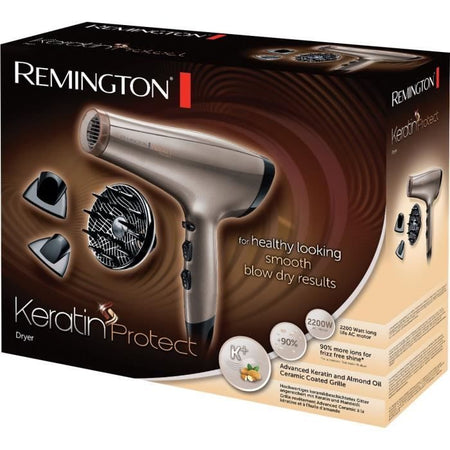 Asciugacapelli professionale REMINGTON AC8002 Keratin Protect - 2200 W.