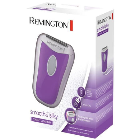REMINGTON WSF4810 Rasoio elettrico per donna Corpo liscio e setoso, impermeabile, compatto, a batteria