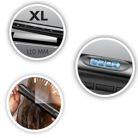 REMINGTON S7307 Aqualisse Extreme Straightener, Advanced Ceramic Coating, su capelli asciutti o bagnati