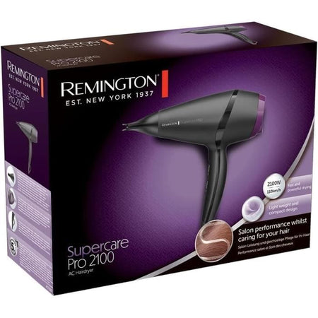 Asciugacapelli Supercare Pro 2100 REMINGTON AC7100  2100W  3 temperature  concentratore fine incluso