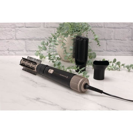 REMINGTON AS7580 R Blow Spazzola per soffiaggio D&S  tecnologia ionica  3 accessori: spazzola da 40 mm, spazzola piatta e concentratore