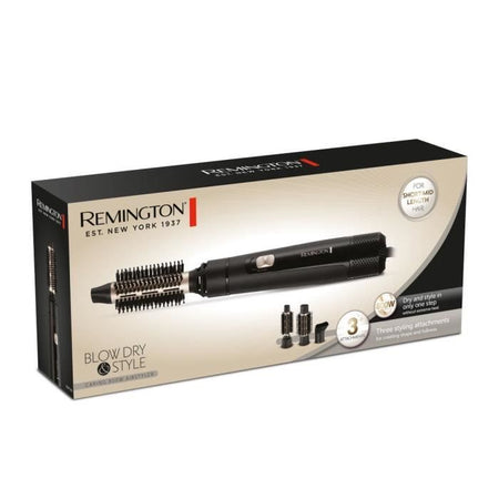 Spazzola per soffiaggio REMINGTON AS7300 Blow D&S  2 velocità, 2 temperature  3 accessori: spazzola da 25 mm, 38 mm e concentratore