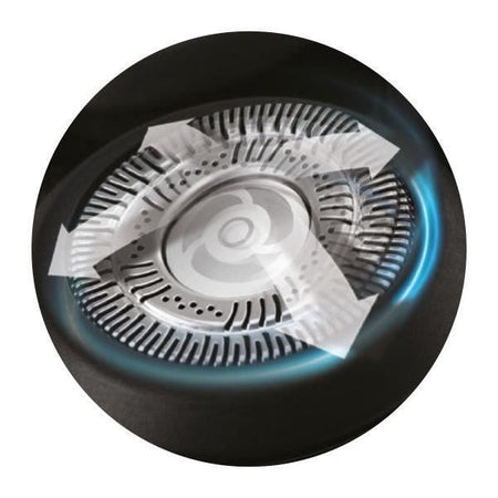 Rasoio rotante - REMINGTON - XR1755 - Sistema ibrido SynX - PivotBall - Lame flessibili - 100% impermeabile - Autonomia 50 min
