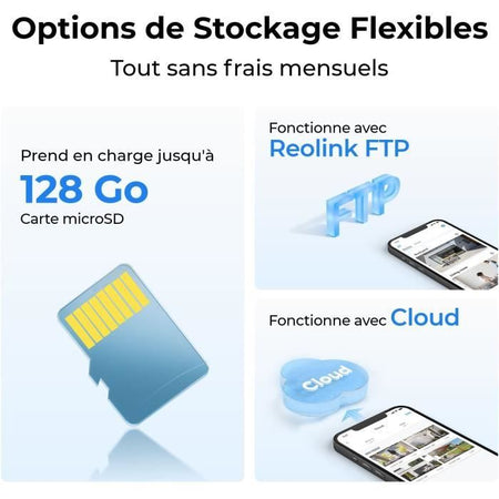 Telecamera esterna - REOLINK - G330 - Bianco