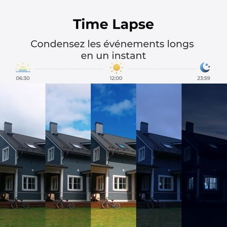 Telecamera esterna - REOLINK - G450 - Pannello solare - Grigio