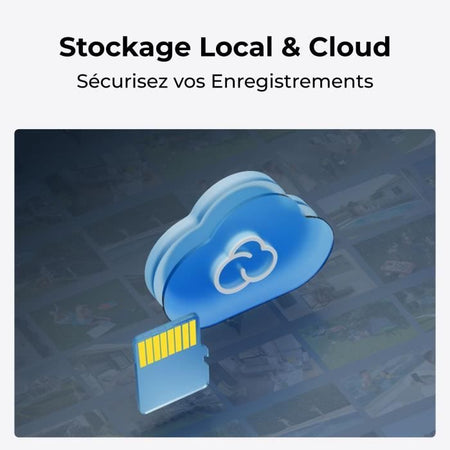 Telecamera esterna - REOLINK - B320 - Pannello solare - Bianco