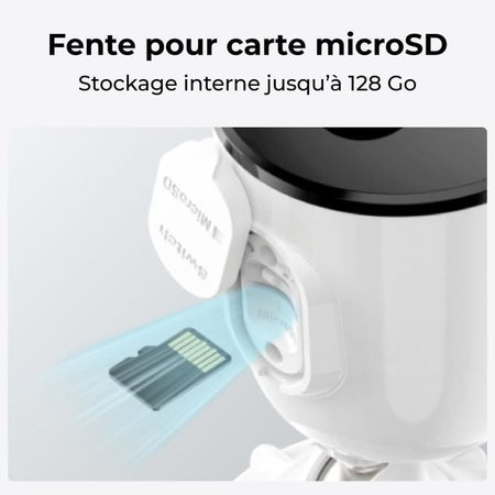 Telecamera esterna - REOLINK - B310 - Pannello solare - Bianco