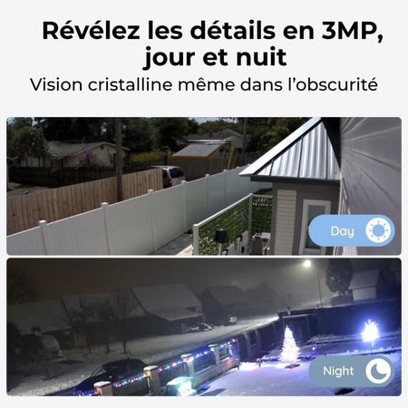 Telecamera esterna - REOLINK - B310 - Pannello solare - Bianco