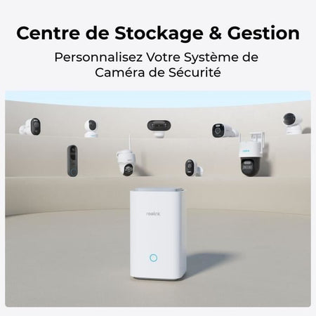 Hub interno - REOLINK - Compatibile con Google Home - Bianco