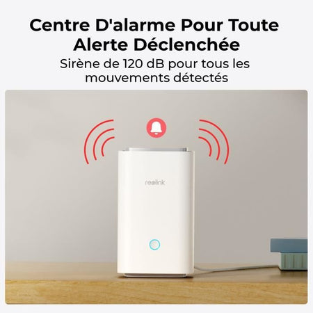 Hub interno - REOLINK - Compatibile con Google Home - Bianco