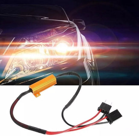 1 Resistenza Canbus Cablaggio per LED H7 12V Decodificatore Resistenze Luci Auto No Errore