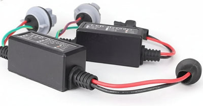 Filtro Canbus T20 LED W27W 7440 con Resistenza e Decodificatore Elimina Errori e Spie