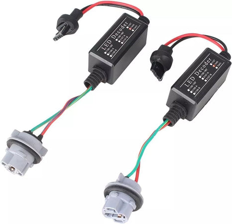 Filtro Canbus T20 LED W27W 7440 con Resistenza e Decodificatore Elimina Errori e Spie