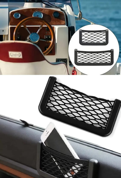 Rete Portaoggetti Nera Mm 190X75