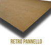 Kit 2ml di Boiserie in legno MASSICCIO (200x100cm) laccato bianco inclusi PANNELLI 60x60cm - Eternal Parquet