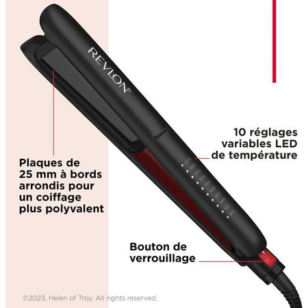 Smoothstay Revlon RVST2211 SmoothStay - 25mm - Infuso in olio di cocco + copertura da viaggio