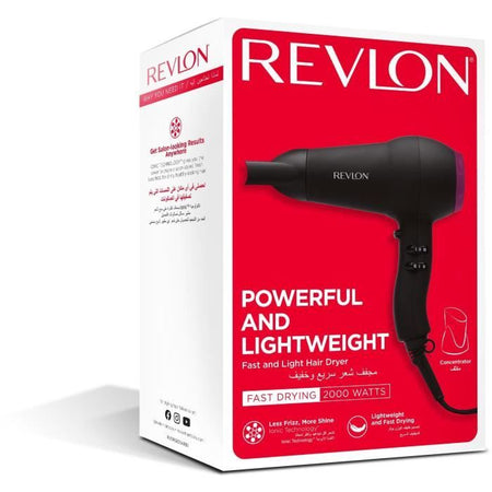 REVLON Asciugacapelli leggero ad asciugatura rapida
