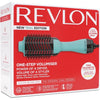 REVLON Teal Blue Pennello per asciugatura e styling - Tecnologia ionica - 2 velocità - Blu