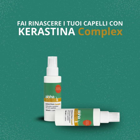 3x Aloha Spray Kerastina Complex Integratore per Capelli Anticaduta Extra Forte