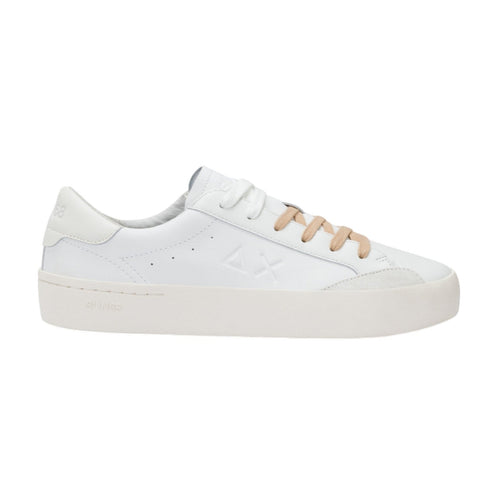 SUN68 sneaker uomo sun68 - street leather - bianco da uomo