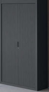 Armadio in metallo verniciato a serrandina da ufficio cm. 100x47x155h